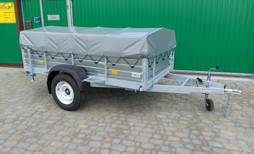 Flatbed trailer 257PB1105MU (reinforced) #1