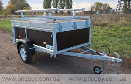 Flatbed trailer with cover #1